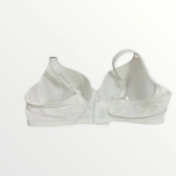 Lane Bryant Cacique White Lightly Lined T Shirt Bra 46C - Picture 3 of 8